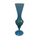 Blue opaline vase