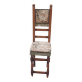 Chaise neo gothique