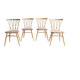 Set of four "candlestick" chairs by Lucian Ercolani
