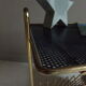 Vintage table 60s disc rack