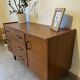 Scandinavian teak dresser/vanity from the 1960s.