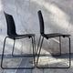 2 polycarbonate chairs 1980