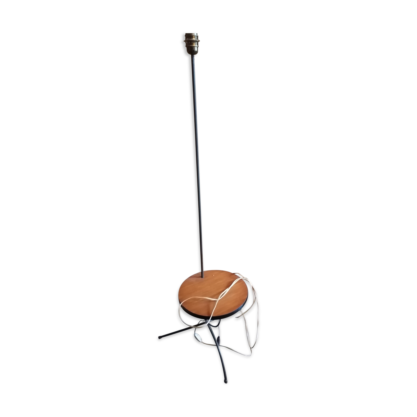 Floor lamp foot 1960 1970 without metal lampshade