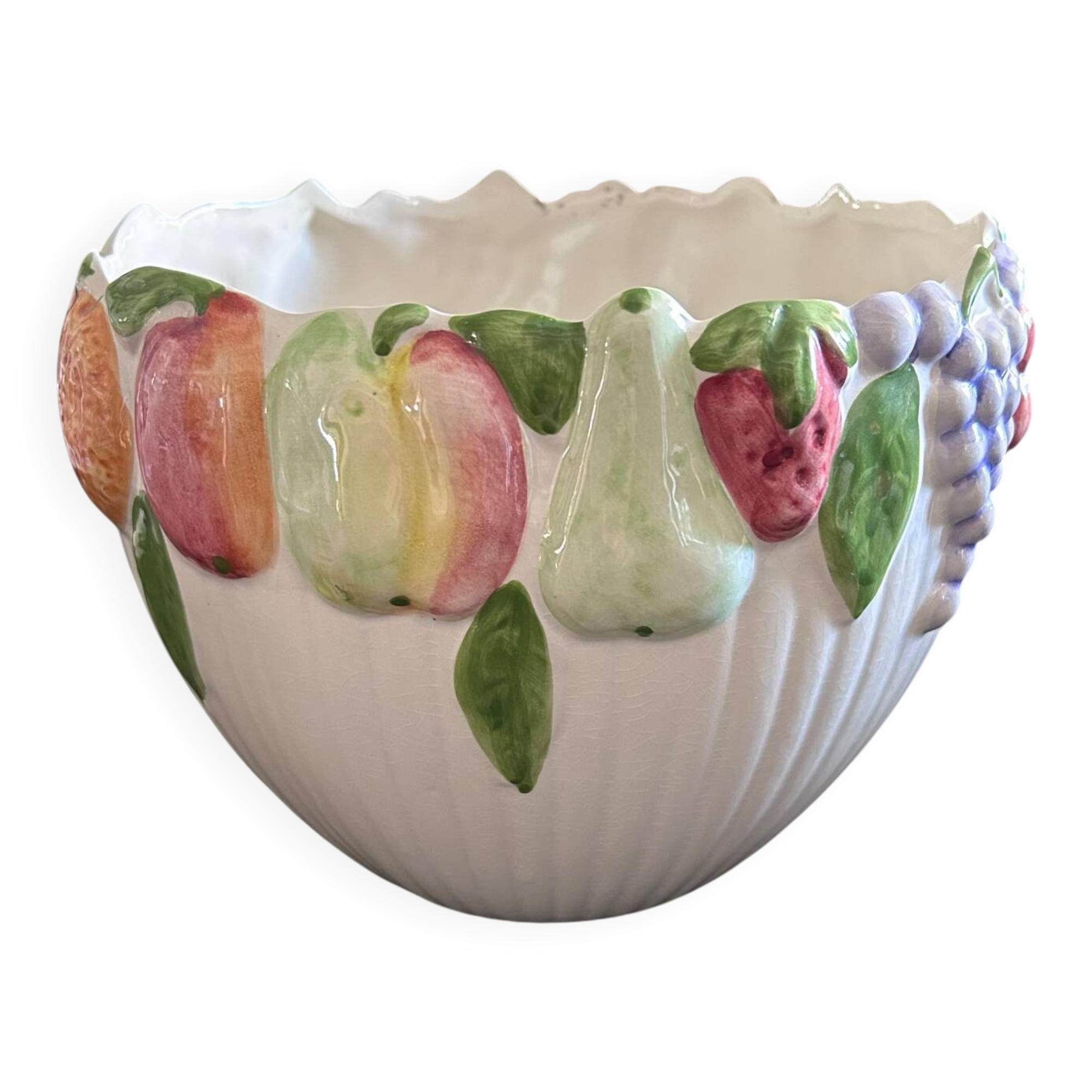 Large earthenware planter