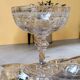 9 crystal champagne coupes
