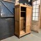 Vintage wardrobe wardrobe sliding oak