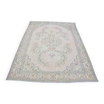 Oushak Turkish Vintage Rug sku 3101