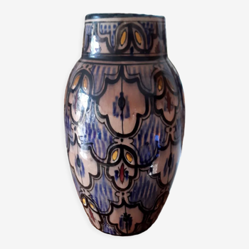 Vintage Moroccan Safi vase