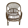 Vintage rattan armchairs