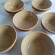 Set de 6 bols en gres Gien france vintage