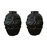 Pair of art deco vases