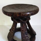 Vintage African tribal stool