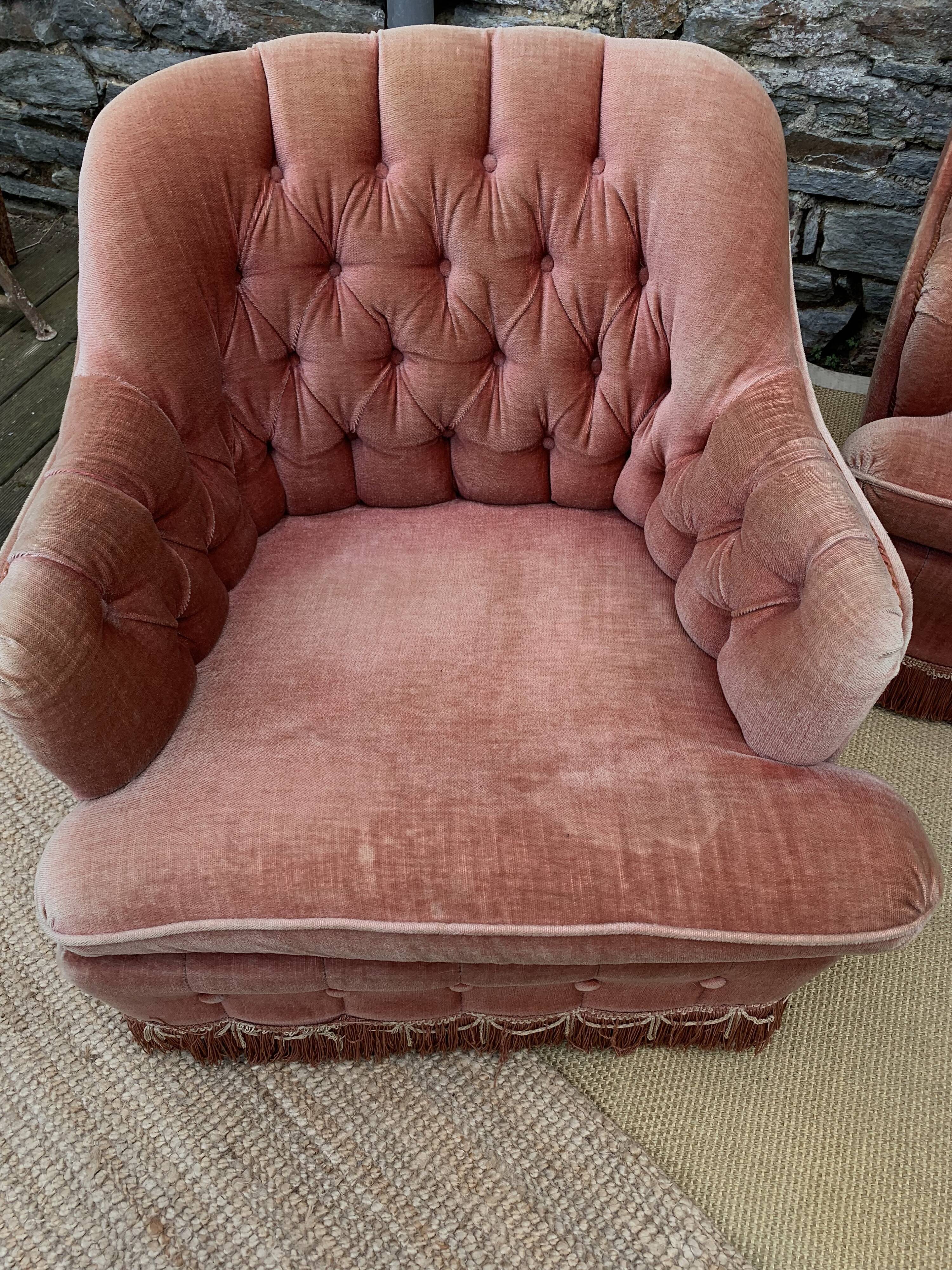 Living room 3 pieces velvet toad