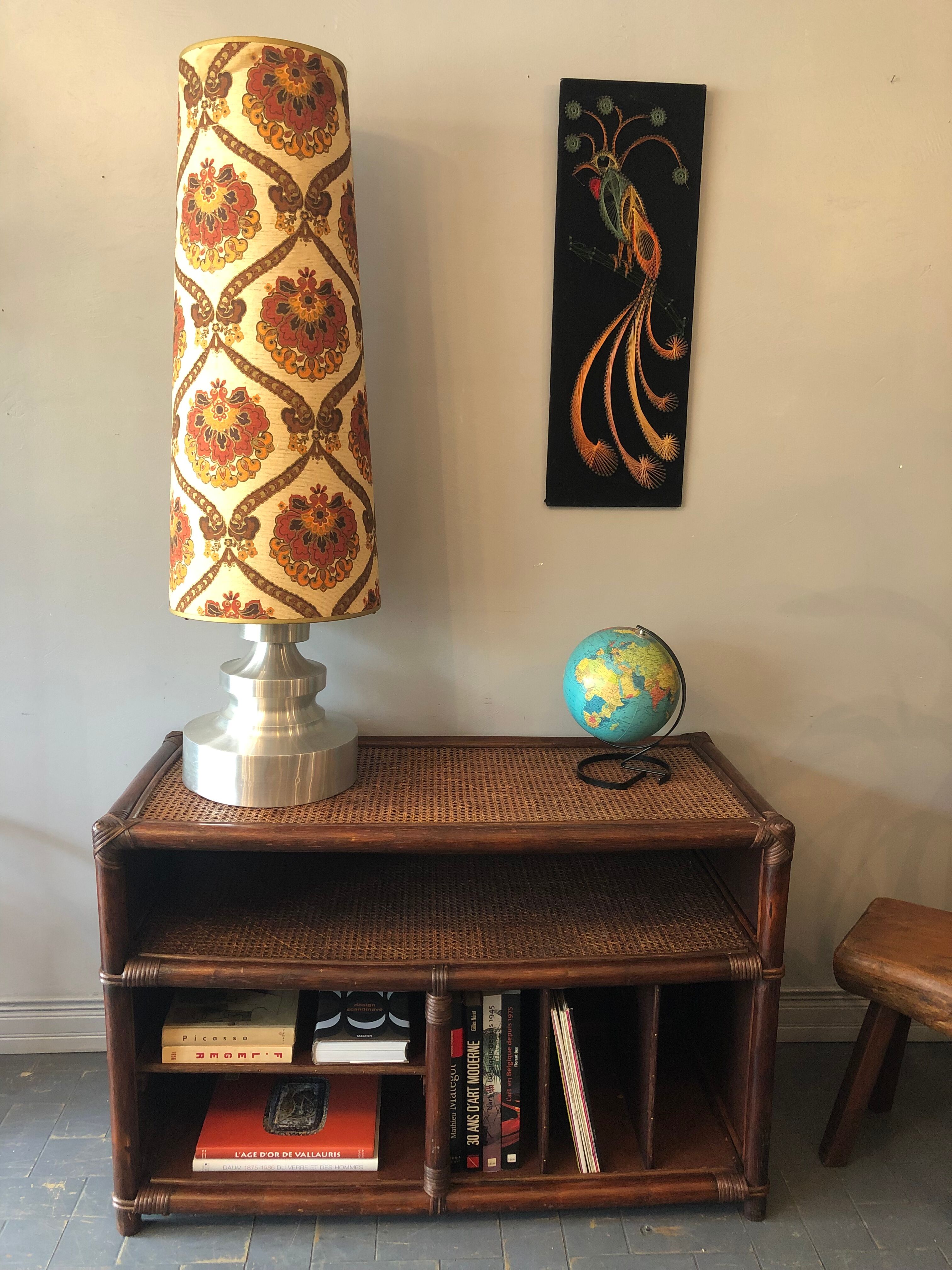TV stand, hifi and vintage vinyls