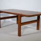 Solid Teak Coffee Table Danish Olsen & Son 1960s