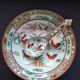 Large soup plate, bowl, salad bowl and ladle in Macao porcelain (19