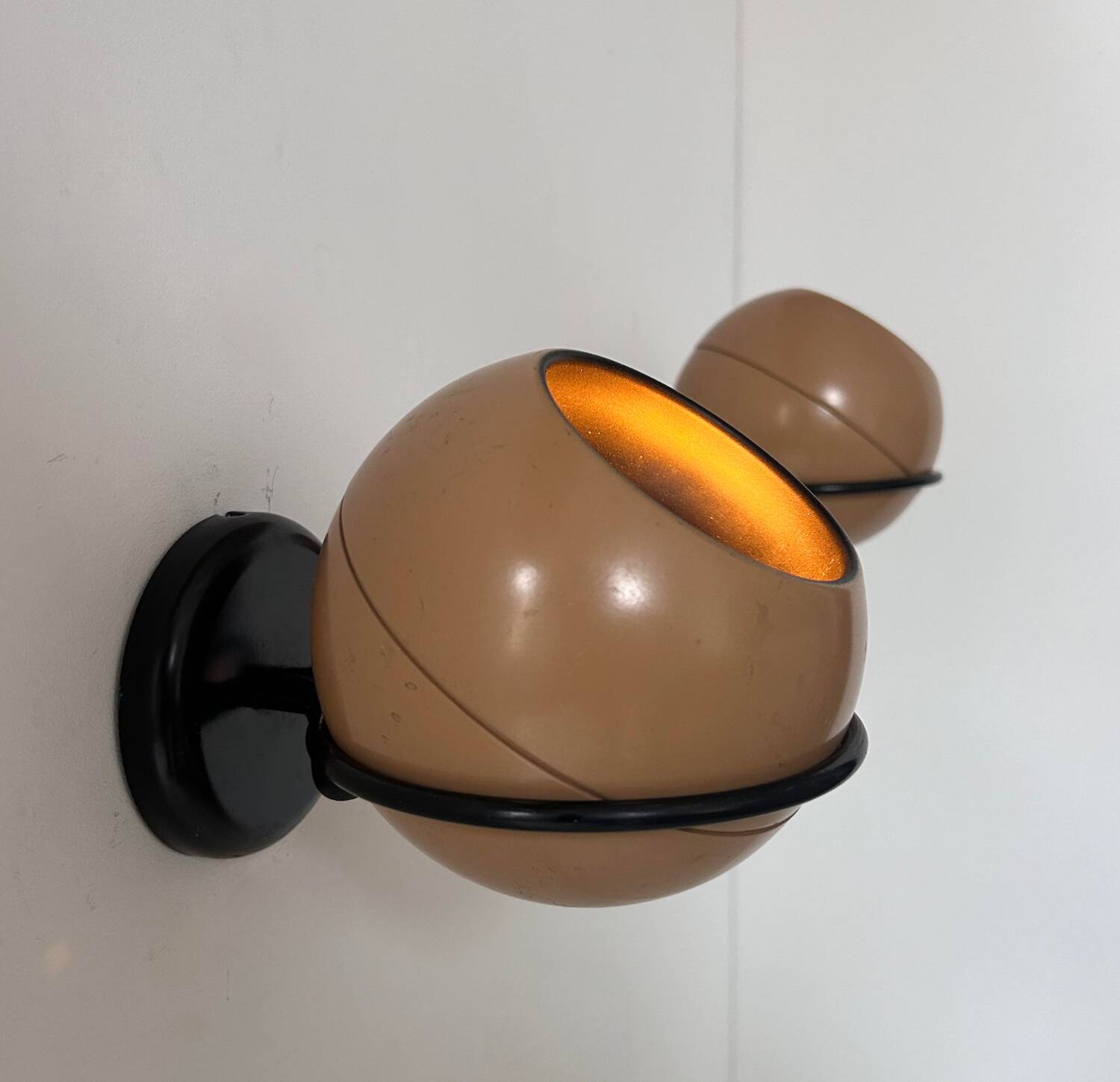 Paire d’applique vintage orientable, France 1970