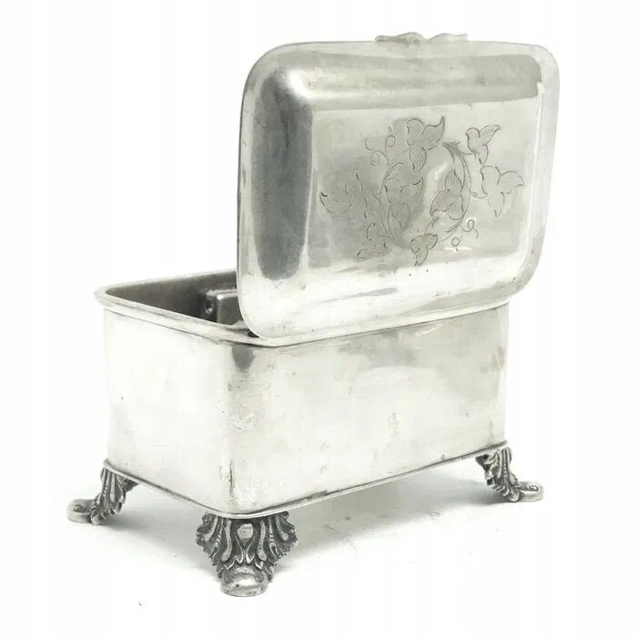 P8K Box Sugar Bowl Biedermeier