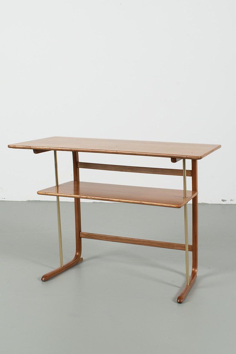 Vintage Console Table in Brass