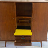 Armoire vintage pieds compas de 1961