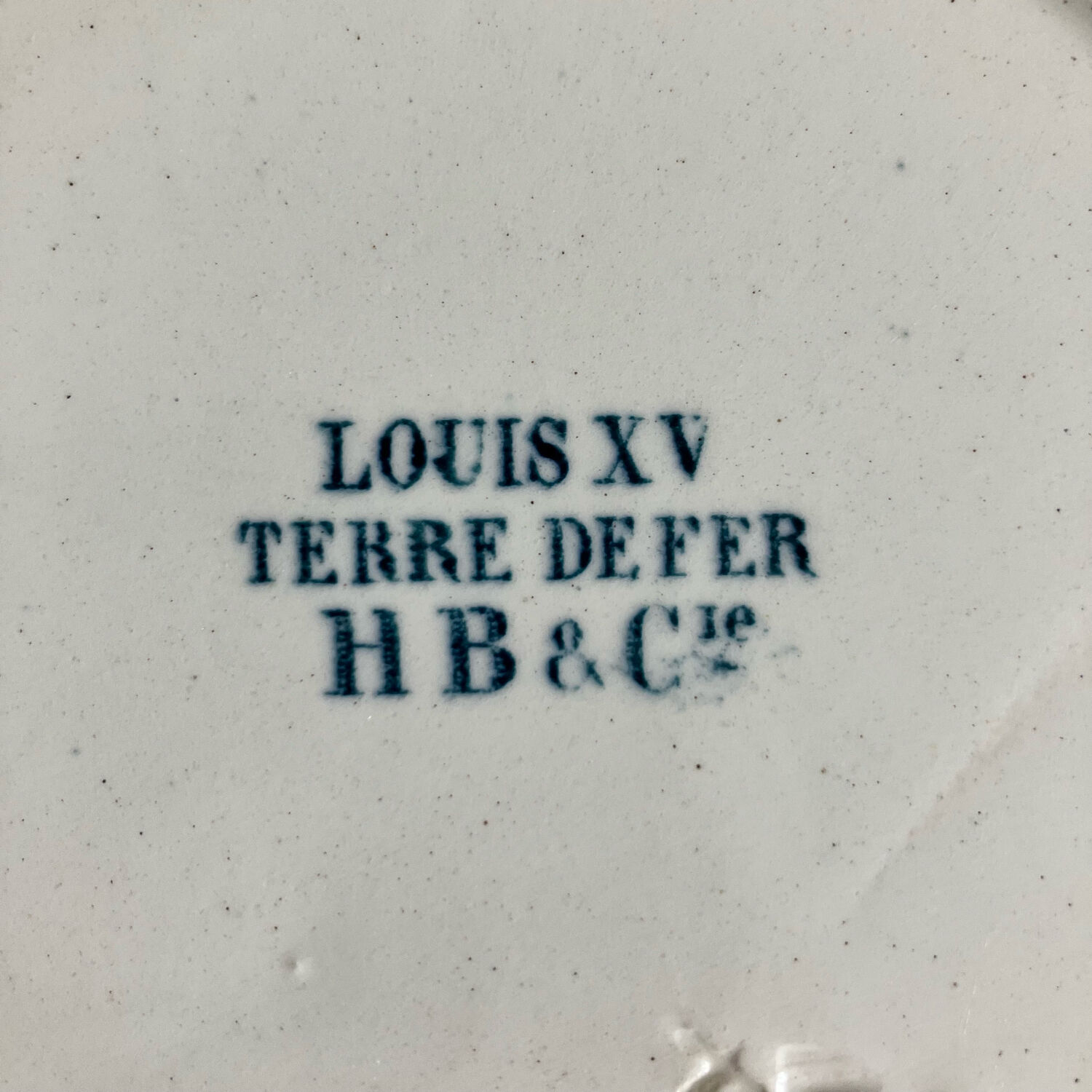 4 Terre de Fer flat plates