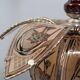 Vintage lampe suspendue lotus vintage élégante avec une lueur chaleureuse!