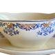 Antique Longwy earthenware sauceboat