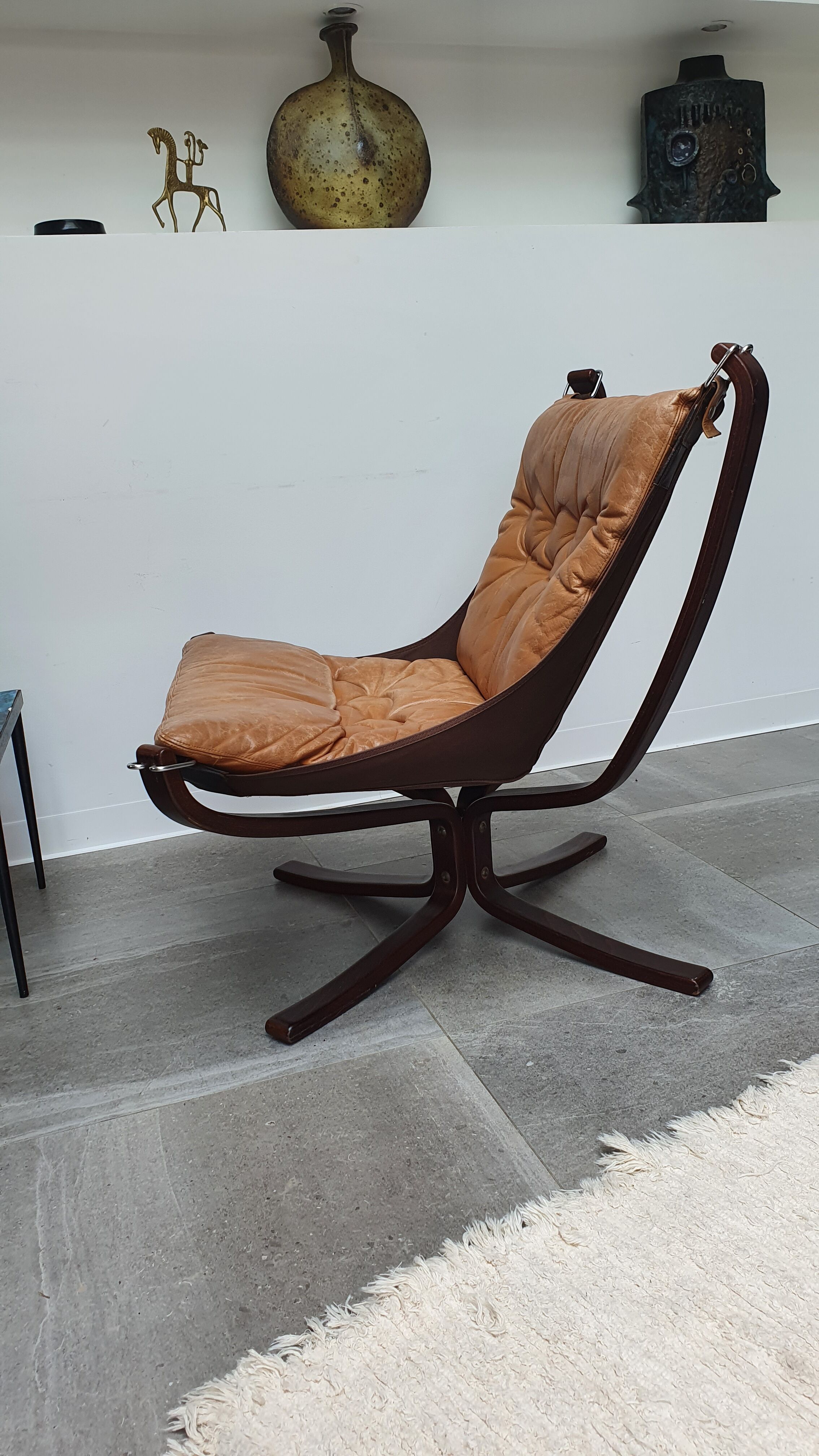 Falcon Scandinavian armchair by Sigurd Resell ed Vatne Mobler