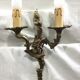 Paire d'appliques en bronze style Louis XV