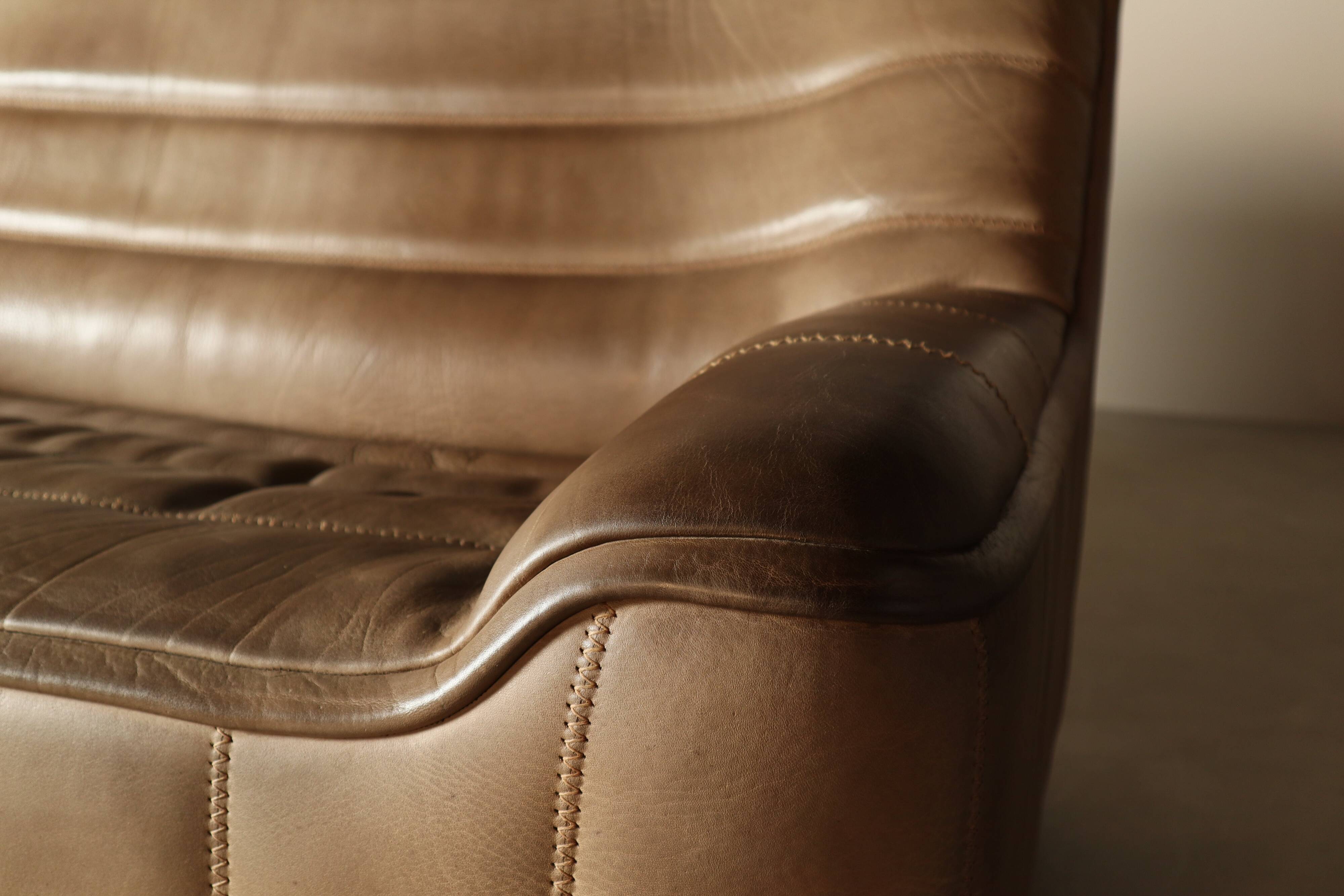 De Sede DS-84 two-seater sofa, Switzerland, 1970s