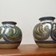 Cactus series round vases in ceramic from the mid-century modern Danish studio Søholm, 1960s, set of 2.