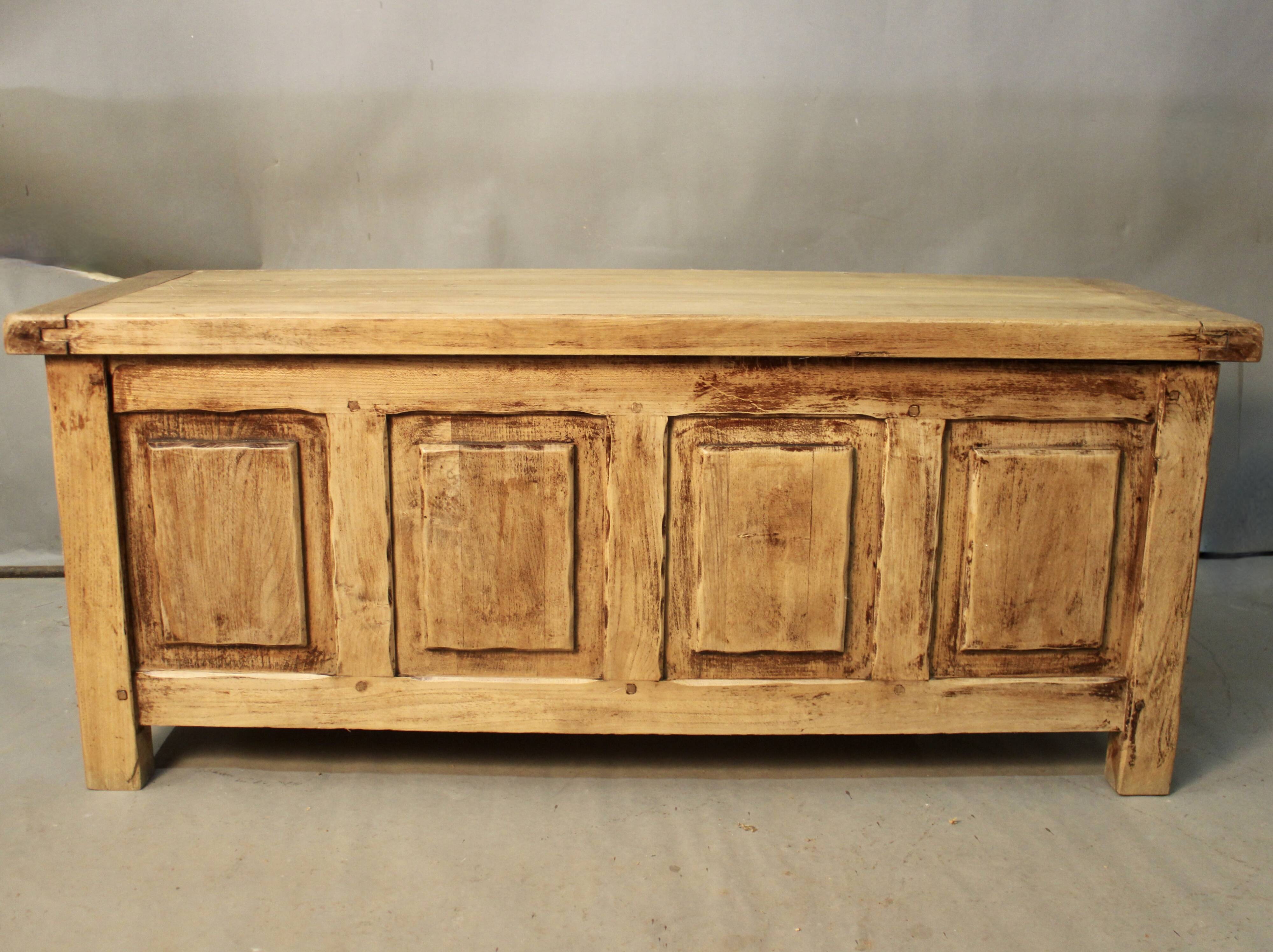 19th century oak chest