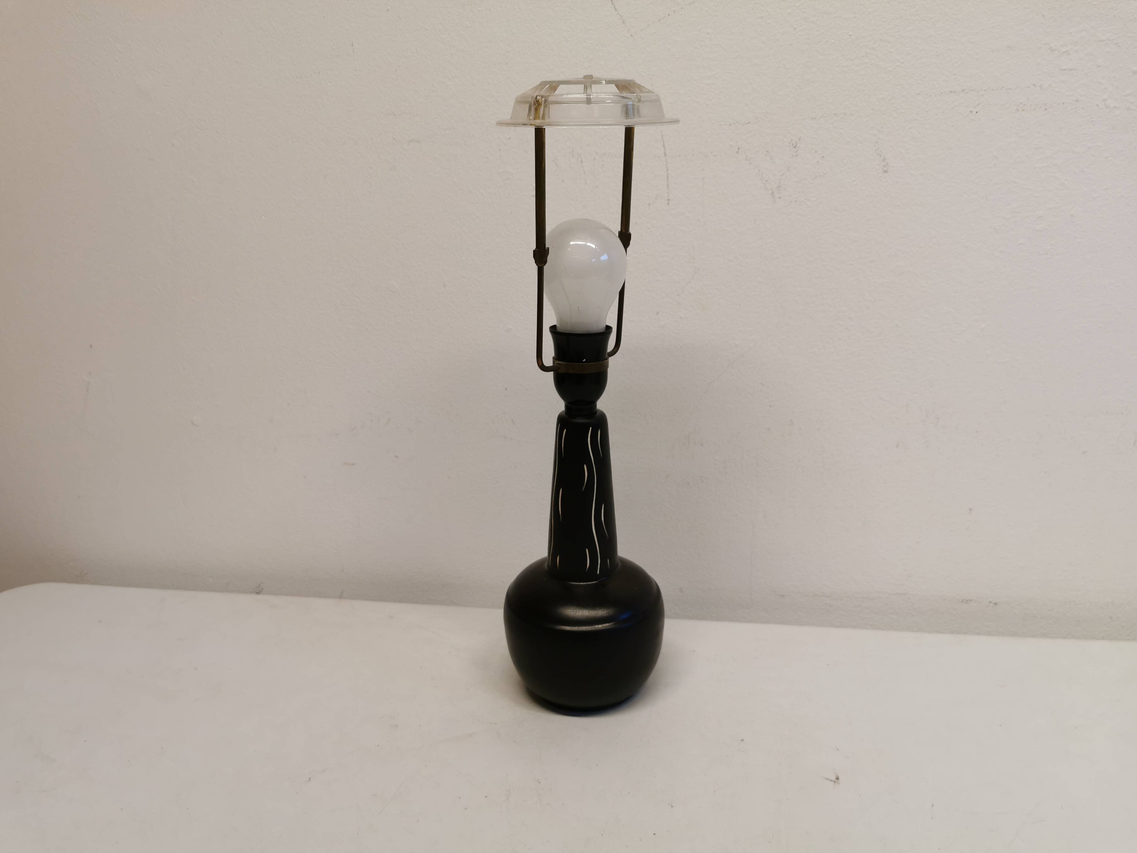 Ceramic table lamp from Danish ES Horn