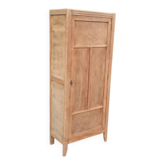 Parisian wardrobe 1 door 1 wardrobe beech raw wood