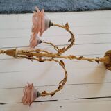 Lustre fleurs roses