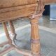 Extendable oak table antique