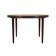 Table en chêne, design danois, années 1970, designer : Kai Kristiansen