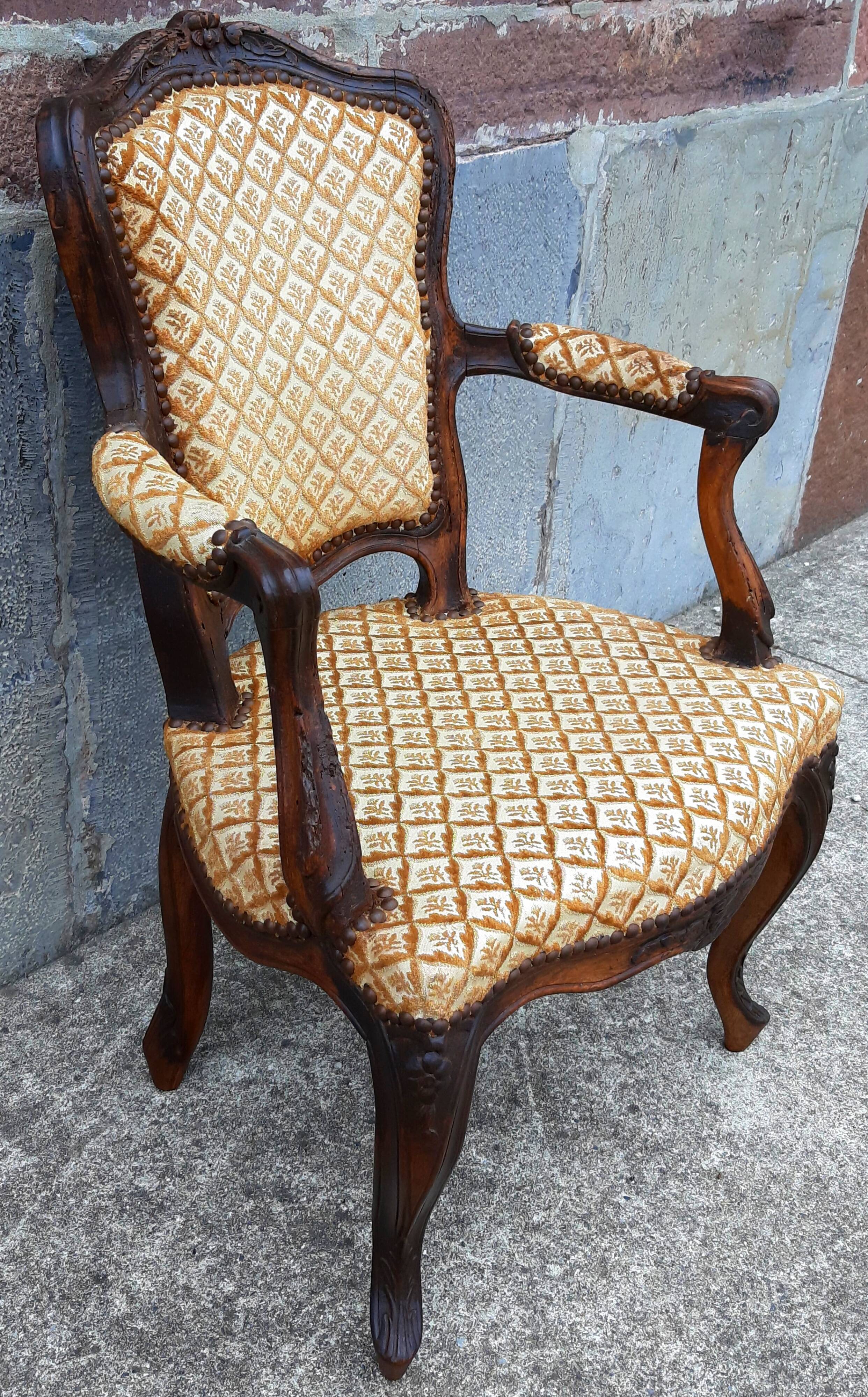 Louis XV Cabriolet armchair