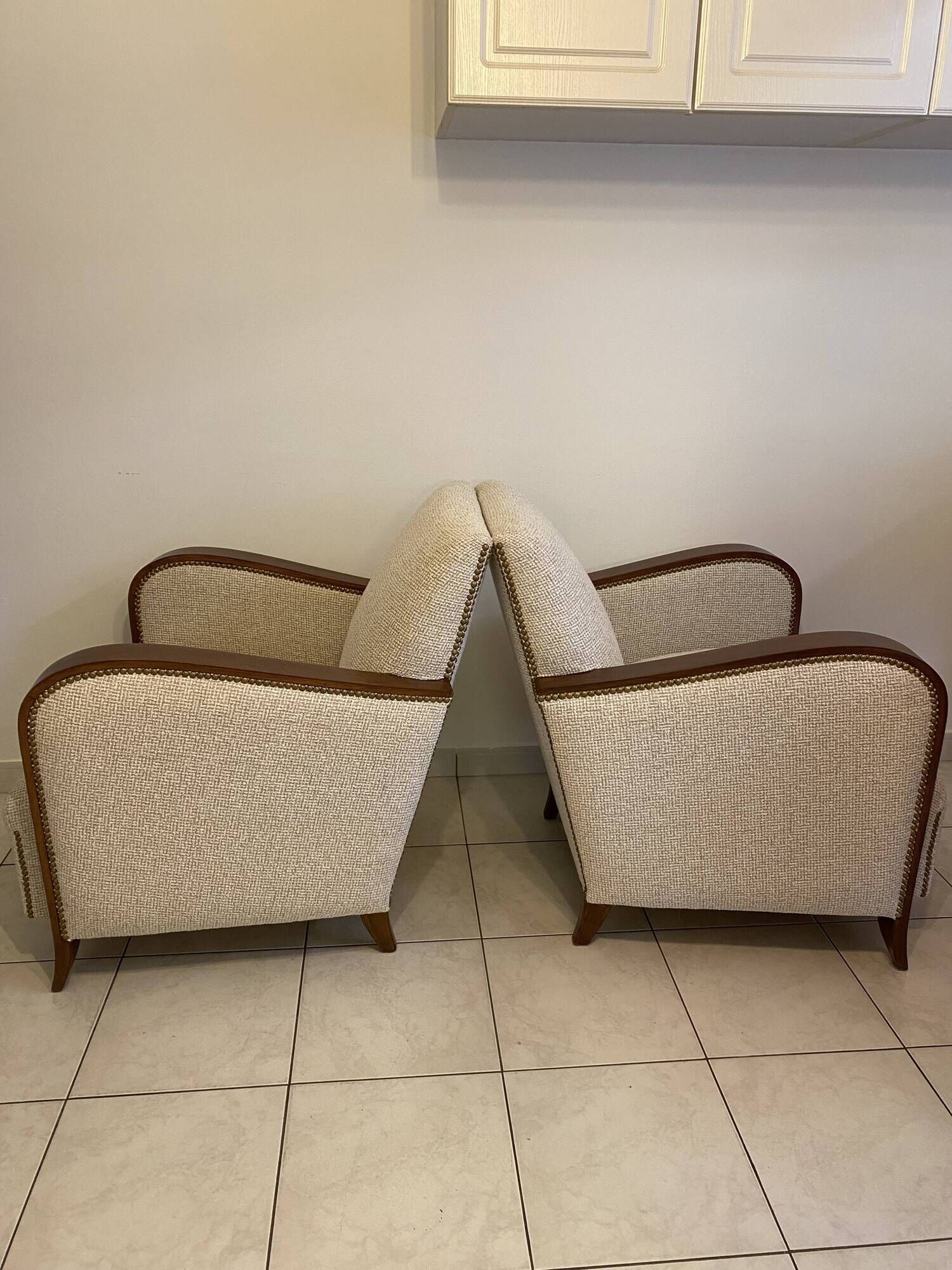 Art Deco armchairs
