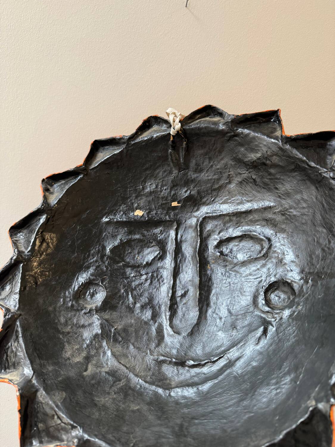 Paper mache sun from the 60s