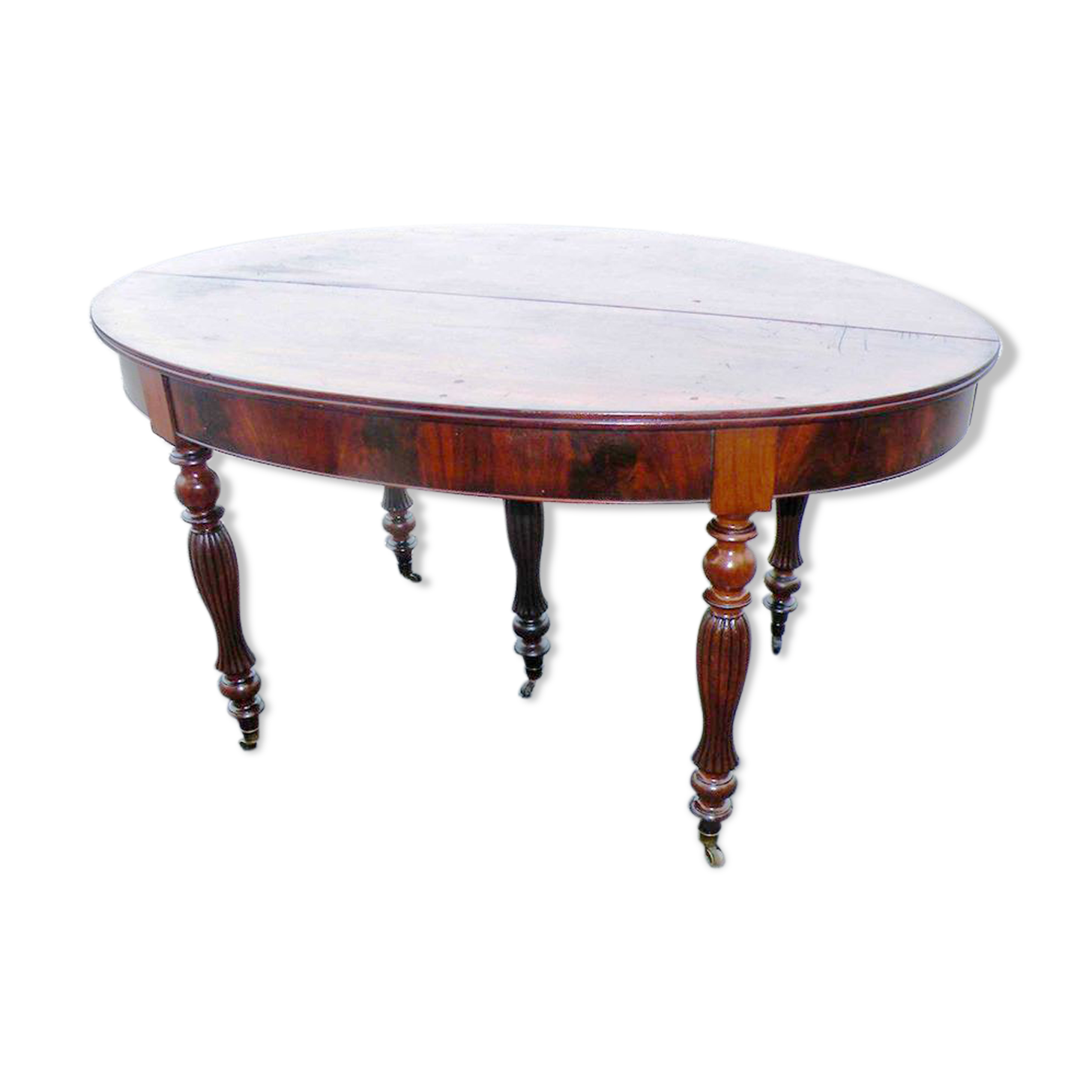 Louis Philippe oval table, 19th