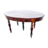 Louis Philippe oval table, 19th