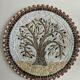 Mosaic wall plaque