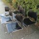 Set de 6 chaises noires David Rowland 40/4