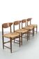 Dining Chairs by Peter Hvidt, Set of 4