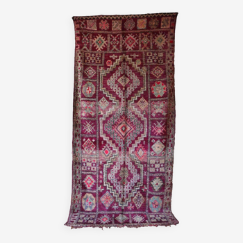 Boujad. tapis marocain vintage, 169 x 368 cm