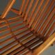 Vintage Dutch Slatted Lounge Chair in Beech, 1950s