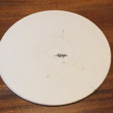 Round plate Sarreguemines polychrome