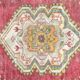 Tapis patiné orient laine fait mai 166 cm x 95 cm