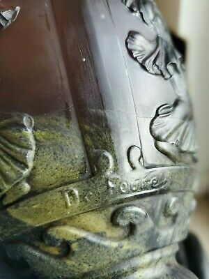 Art Nouveau vase signed Georges de Feure by Daum